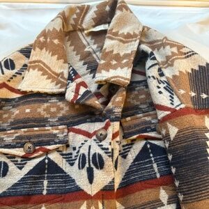 Altar’s state western print jacket